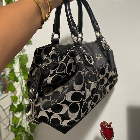 Monogram Coach Handbag - Picture 4 of 8